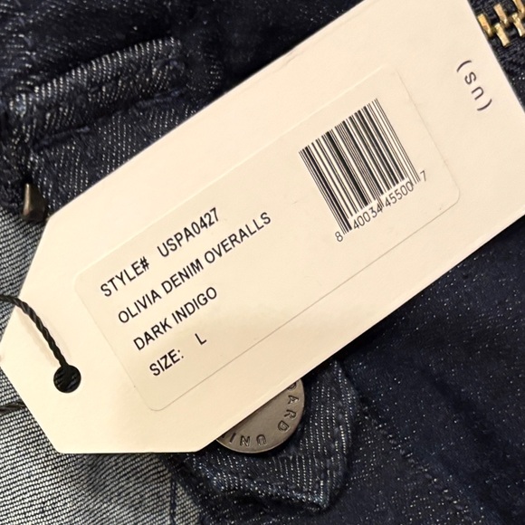 NWT Universal Standard Indigo Denim Overalls - Picture 9 of 10